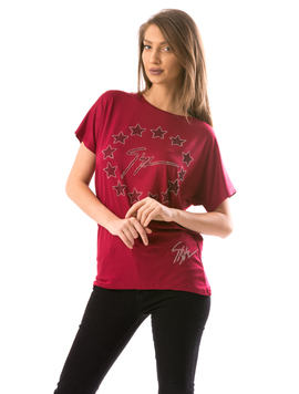 Tricou Dama 13Stars Grena